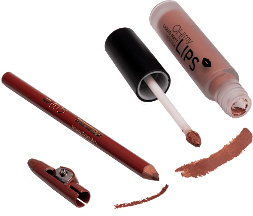Oh! my Velvet Lips Matt set za usne – 02 Milky Chocolate  EVELINE COSMETICS