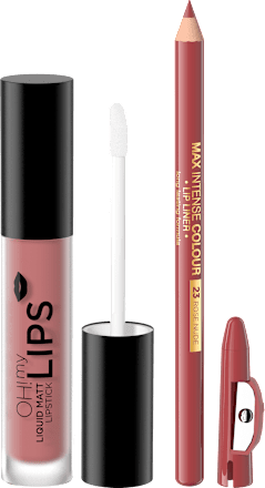 Oh! my Velvet Lips Matt set za usne – 03 Rose Nude EVELINE COSMETICS