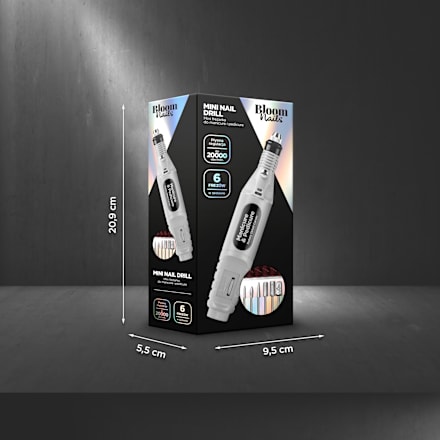 Комплект мини електрическа пила за нокти Bloom nails