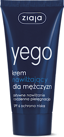 Krem nawilżający dla mężczyzn Yego, SPF 6 ziaja