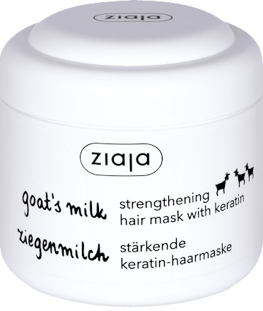 maska na vlasy kozí mléko ziaja
