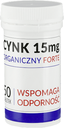 Cynk organiczny Forte 15 mg, tabletki UNIPHAR