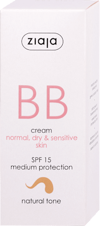 BB krema, SPF 15 – prirodni ton ziaja