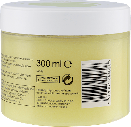 Peeling cukrowy Lemon Cake ziaja