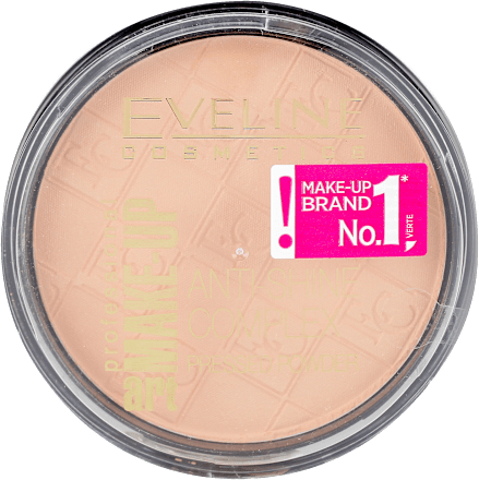 ANTI-SHINE COMPLEX Kompaktni matirajući mineralni puder - 32 Natural  EVELINE COSMETICS