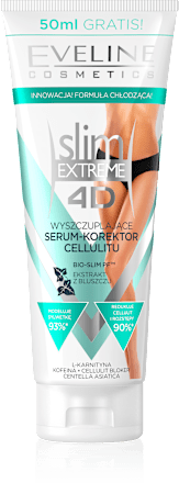 Slim Extreme 4D wyszczuplające serum - korektor cellulitu EVELINE COSMETICS