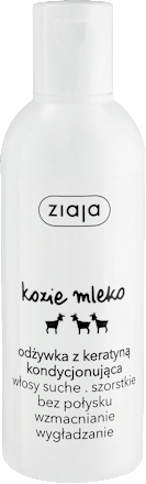 Odżywka do włosów z keratyną kondycjonująca Kozie Mleko ziaja