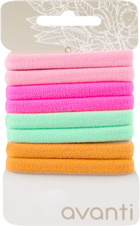 Set gumica za kosu - pastelne boje, raznobojno avanti