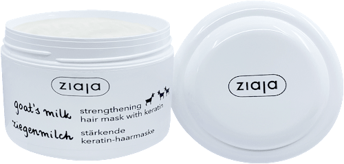 maska na vlasy kozí mléko ziaja