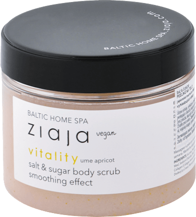 Telový peeling Baltic Home Spa vitality ume apricot ziaja