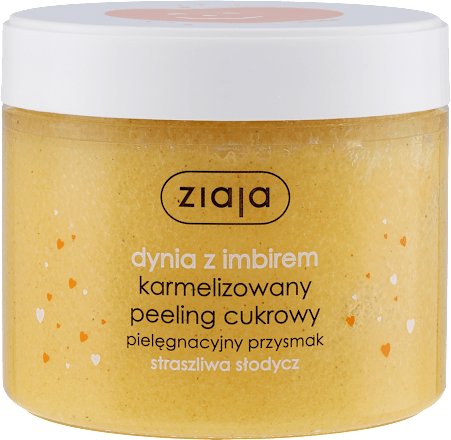 Peeling cukrowy karmelizowany Dynia z Imbirem ziaja