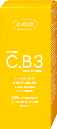 Vitamin C.B3 Niacinamide noćna krema za lice ziaja