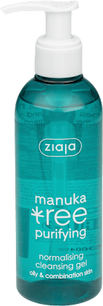 Gel za čišćenje lica za masnu i mešovitu kožu -  manuka tree ziaja