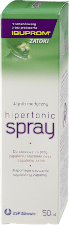 Spray hipertoniczny Hipertonic Spray Zatoki USP ZDROWIE