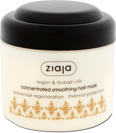 Maska za suhu i oštećenu kosu - Argan & Tsubaki Oils ziaja