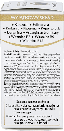 ESSE-HEPAR SUPER PREMIUM na wątrobę i układ trawienny, kapsułki UNIPHAR