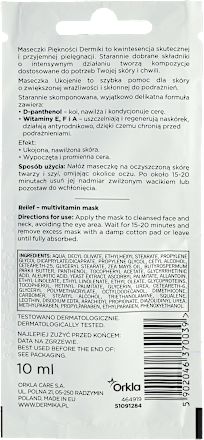 MASECZKI PIĘKNOŚCI Ukojenie - multiwitaminowa Dermika