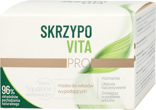Maska do włosów przeciw wypadaniu włosów  Skrzypovita Pro