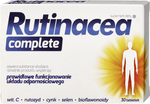 Suplement diety wspomagajacy odporność Rutinacea Complete, tabletki AFLOFARM
