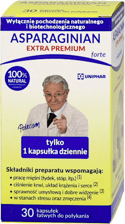 Preparat magnezowo - potasowy, kapsułki UNIPHAR
