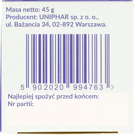 Preparat magnezowo-potasowy, tabletki UNIPHAR
