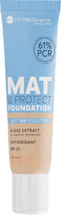 Mat&Protect SPF25 fond de ten 04 Peach Bell HYPOAllergenic
