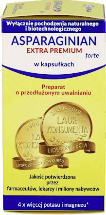 Preparat magnezowo - potasowy, kapsułki UNIPHAR