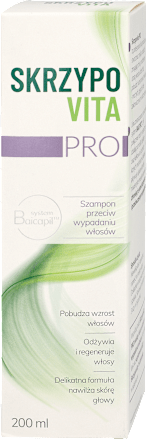 Szampon przeciw wypadaniu włosów  Skrzypovita Pro