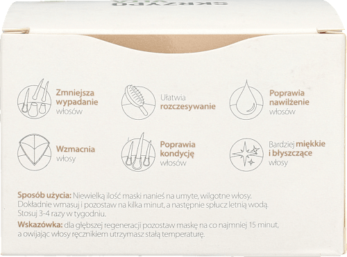 Maska do włosów przeciw wypadaniu włosów  Skrzypovita Pro