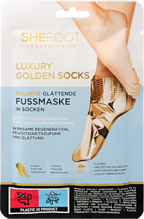 Arany lábmaszk, zoknimaszk Shefoot