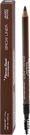 Kredka do Brwi ze SZCZOTECZKĄ - Brow Liner NO. 02 GINGER BRONZE Pierre Rene
