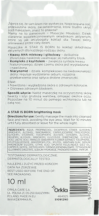 MASECZKI PIĘKNOŚCI A star is born - rozświetlająca Dermika