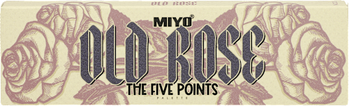 Paleta cieni do powiek Five Points 03 Old Rose Miyo