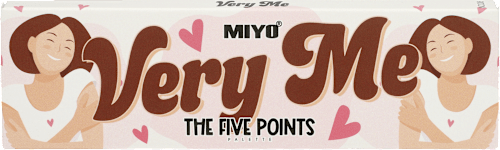 Paleta cieni do powiek Five Points 08 Very Me Miyo