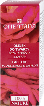 OLEJEK DO TWARZY RÓŻA JAPOŃSKA I SZAFRAN  Orientana