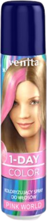 Color sprej za kosu - Pink World Venita