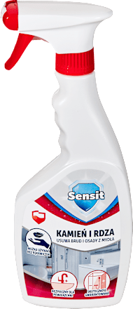 Płyn do kamienia i rdzy, Spray Sensit