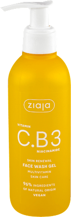 VITAMIN C.B3 NIACINAMIDE gel za čišćenje lica ziaja