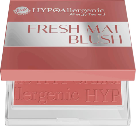 Матиращ руж Fresh Mat Blush- № 01 Bell HYPOAllergenic