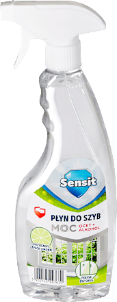 Płyn do szyb Limonka, Spray Sensit
