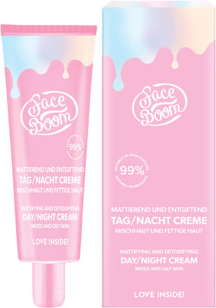 Krema za obraz Mattifying and Detoxifying  Face Boom