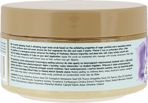 Cukrowy peeling do ciała Dreamy Cuba Body Club