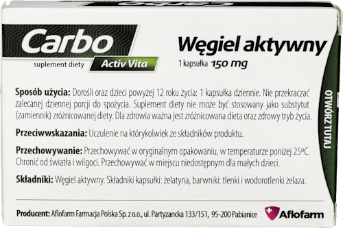 Suplement diety Carbo Activ Vita AFLOFARM