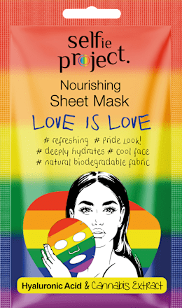 Tuchmaske Nourishing Love is Love Selfie Project