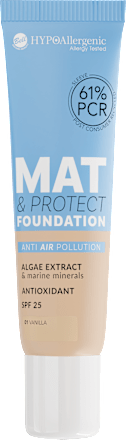 Mat&Protect SPF25 fond de ten 01 Vanilla Bell HYPOAllergenic