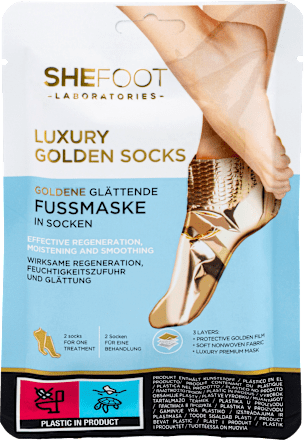 Fußmaske Gold Glättend Shefoot