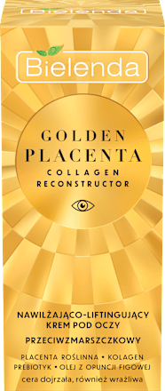 GOLDEN PLACENTA Collagen Reconstruktor Nawilżająco - liftingujący krem przeciwzmarszczkowy pod oczy Bielenda