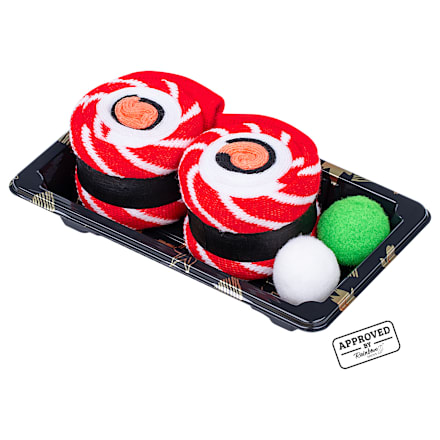 Șosete colorate unisex în ambalaj de sushi SOXO