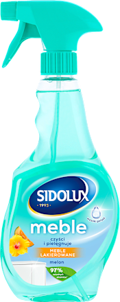 Płyn do mebli na wysoki połysk Czystość, spray SIDOLUX M