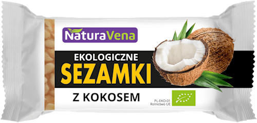 Sezamki z kokosem BIO NaturaVena